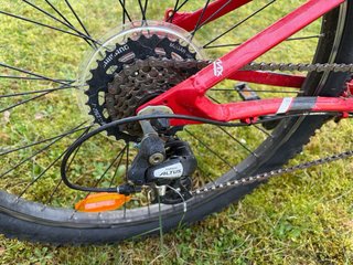 Bicicleta Orbea MX 24 Dirt roja