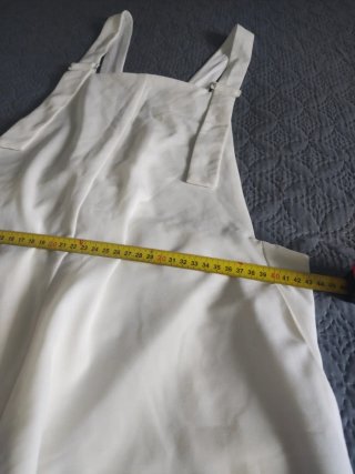 Peto corto blanco Zara Talla M