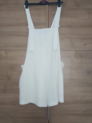Peto corto blanco Zara Talla M