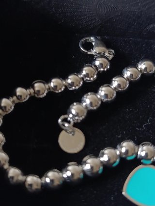 Conjunto Collar y Pulsera Corazón acero inoxidable