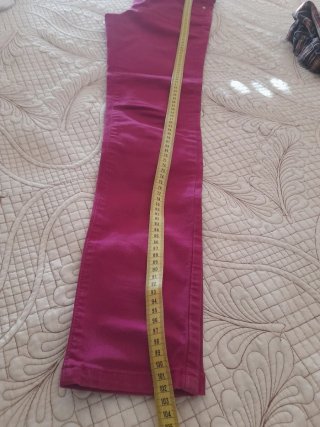 Pantalones El Ganso Talla 36 rosa oscuro corinto