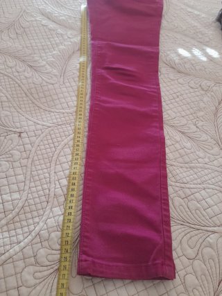 Pantalones El Ganso Talla 36 rosa oscuro corinto