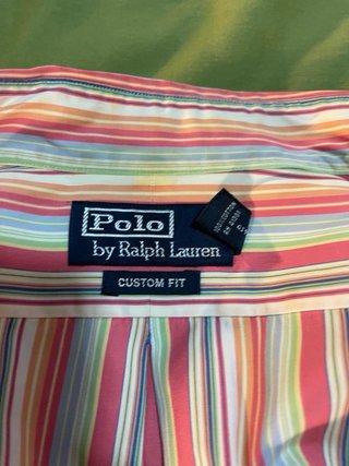 Camisa Polo Ralph Lauren Rayas Multicolor