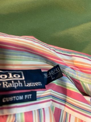Camisa Polo Ralph Lauren Rayas Multicolor