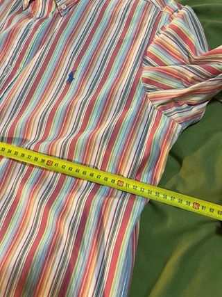 Camisa Polo Ralph Lauren Rayas Multicolor