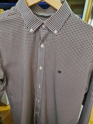 Camisa de cuadros hombre