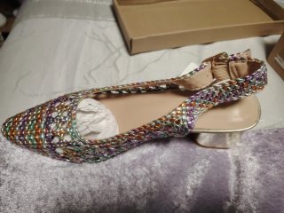 Zapatos Malla Multicolor Talla 38