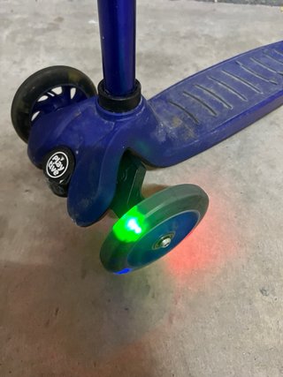Patinete 3 ruedas azul