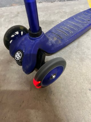 Patinete 3 ruedas azul