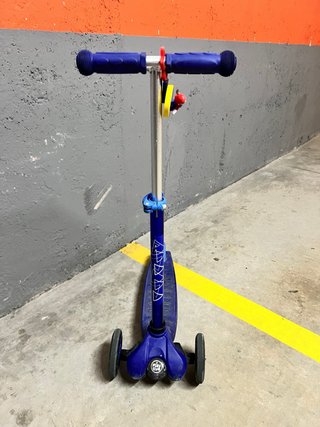 Patinete 3 ruedas azul