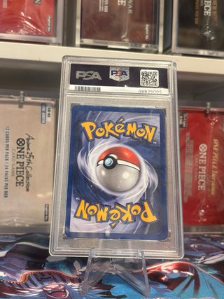 Carta Pokémon Misty's Seadra Holo Prerelease PSA 5