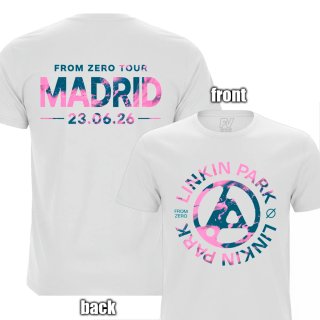 Camiseta Linkin Park Madrid From Zero Tour