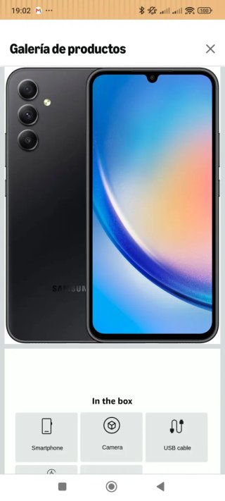 Samsung Galaxy A34 5G Negro