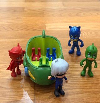 PJ Masks Vehículo y Figuras
