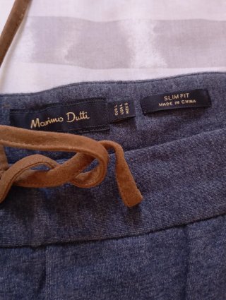 Pantalón Massimo Dutti Slim Fit Talla L