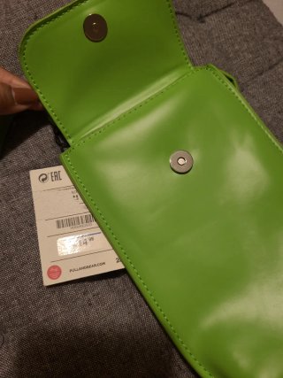 Bolso móvil Pull&Bear verde