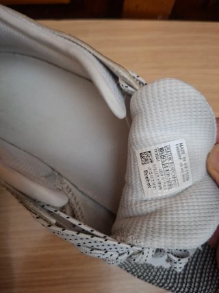 Zapatillas Reebok Gris y Blanco
