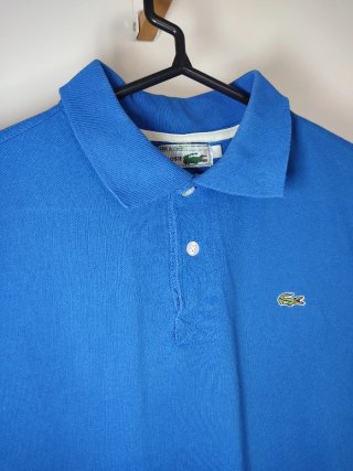 Polo Lacoste Azul Vintage Talla M