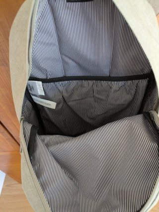 Mochila Herschel beige y verde