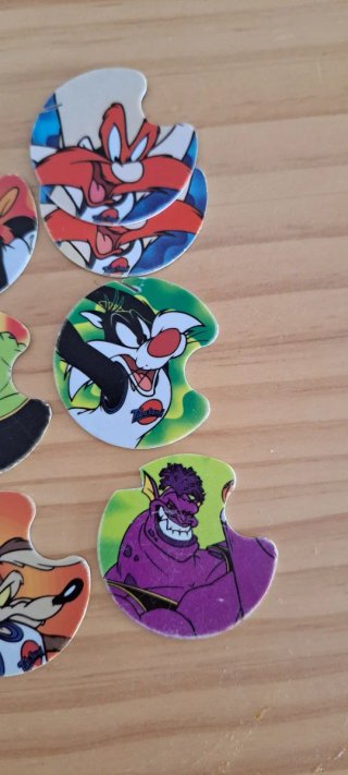 Lote Tazos Space Jam Danone 90s