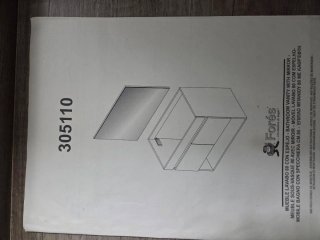 Mueble de baño 80cm colgante