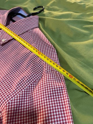 Camisa Mirto Cuadros Rojo Talla L