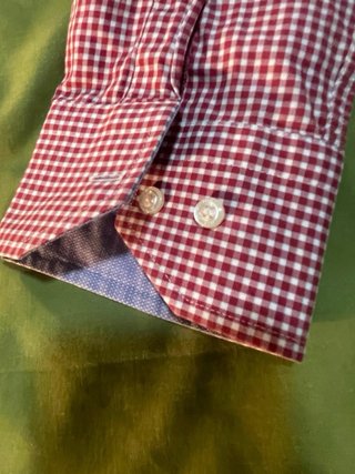Camisa Mirto Cuadros Rojo Talla L