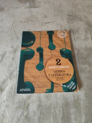Lengua y literatura, 2 Bachillerato, Operación ...