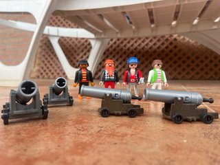 Playmobil Piratas con Cañones