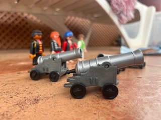 Playmobil Piratas con Cañones