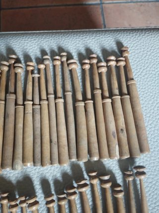 54 bolillos Antiguos