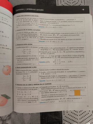 Libro matemáticas II, Bachillerato 2, ANAYA.