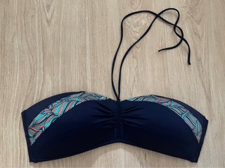 Bikini Azul T. L con Estampado
