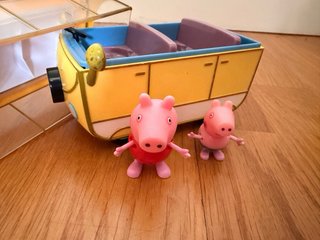 Caravana Peppa Pig con figuras