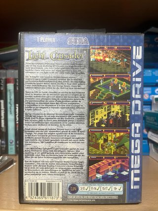 Light Crusader Mega Drive SEGA RPG