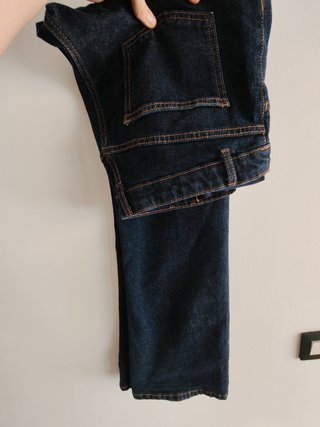 Pantalón vaquero premamá azul