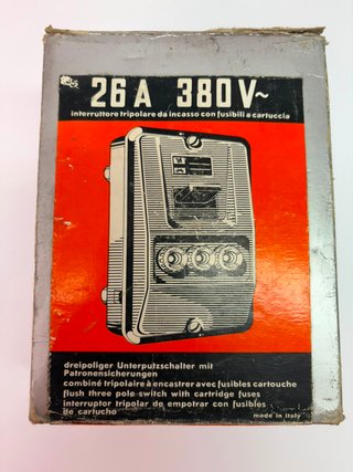 Interruptor Bticino 26A V380 Industrial