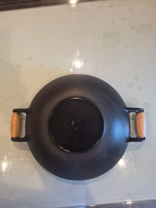 Wok in ghisa cm 36