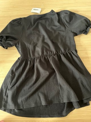 Blusa negrade maternidad Dorothy Perkins. Talla 38