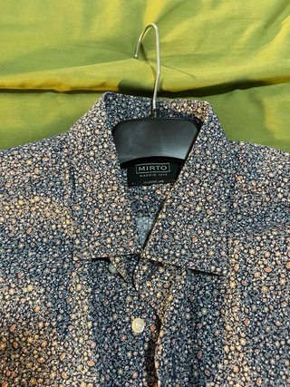 Camisa Mirto Estampada Azul Multicolor
