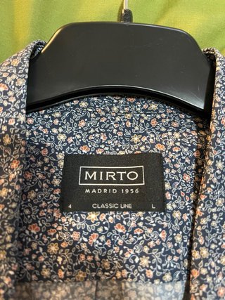 Camisa Mirto Estampada Azul Multicolor