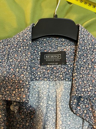 Camisa Mirto Estampada Azul Multicolor