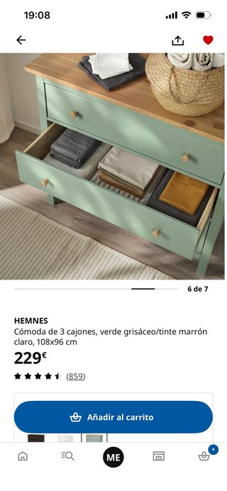 Cómoda Ikea Hemnes Nueva Montada