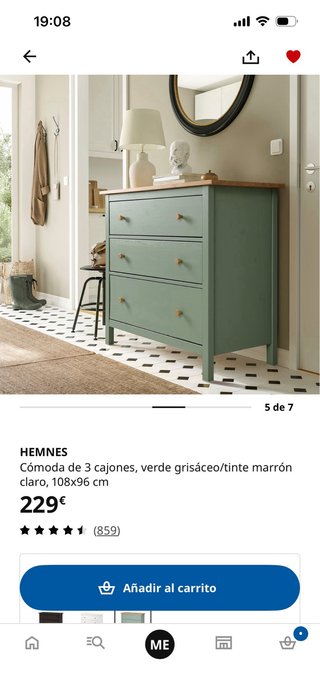 Cómoda Ikea Hemnes Nueva Montada
