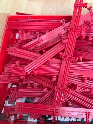 Scalextric Vallas Rojas Tecni-Toys
