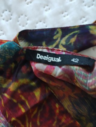 Vestido Desigual Multicolor Talla XL