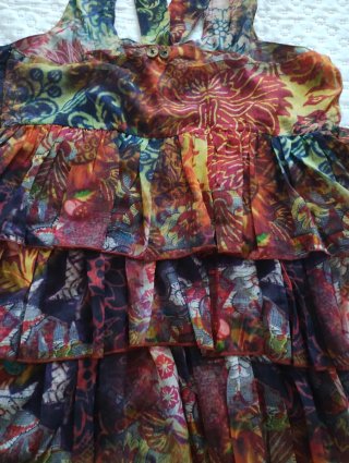 Vestido Desigual Multicolor Talla XL