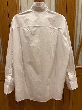 Camisa Zara Ancha Blanca