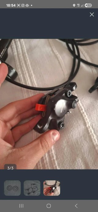 Kit Frenos Shimano Disco Rotor 140mm