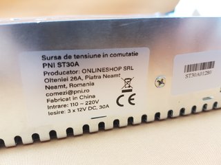 Fuente Alimentación PNI ST30A 12V 30A 360W
